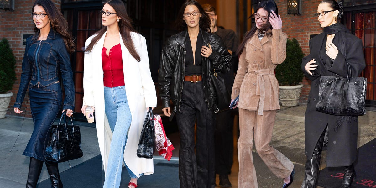 Comment recréer les meilleures tenues de Bella Hadid pour l'hiver 2024