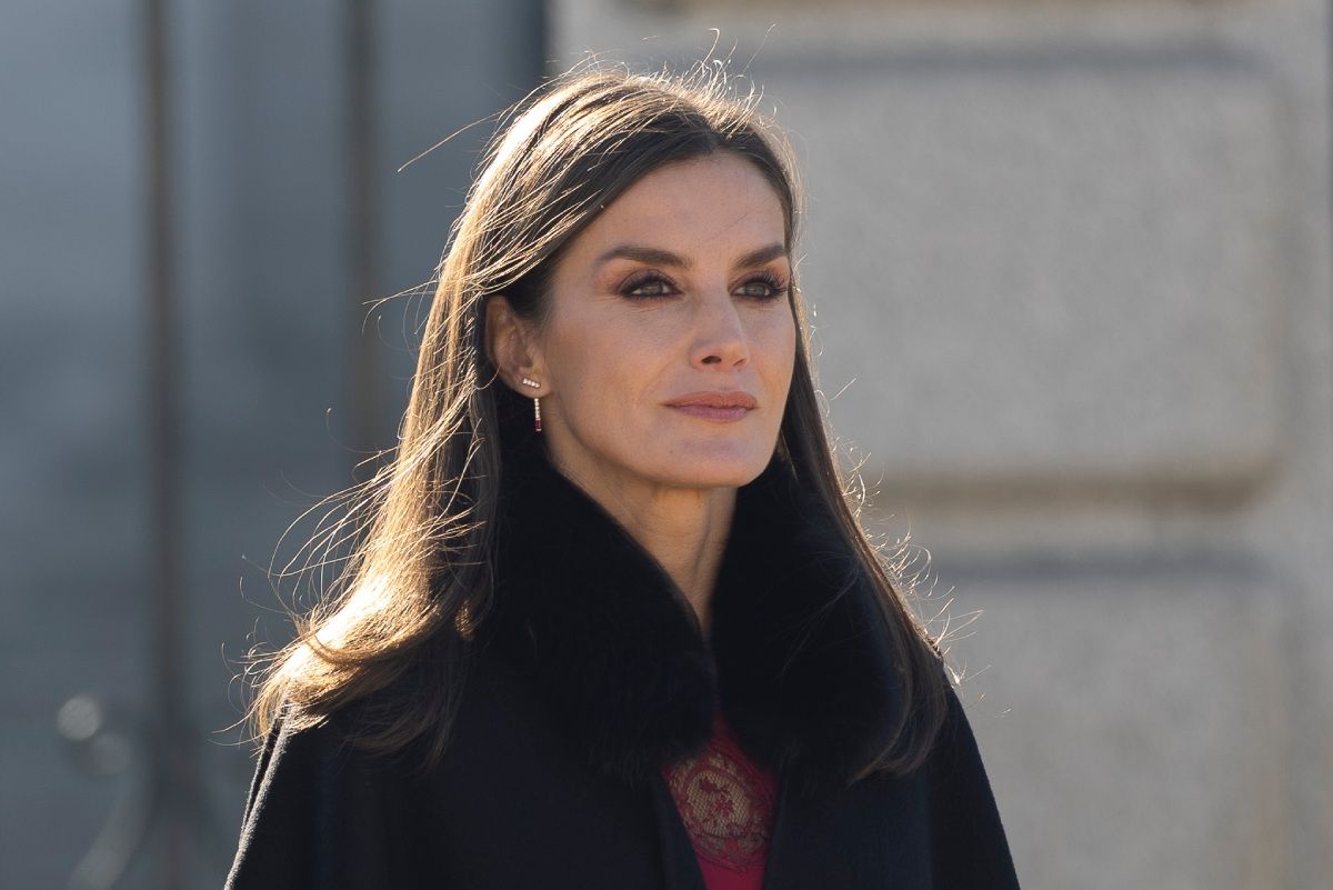 La reina Letizia en la Pascua Militar de 2023.