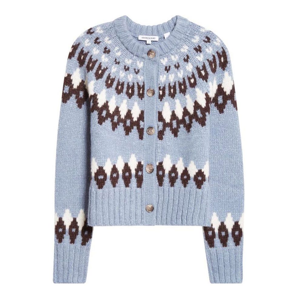 Cardigan en jacquard Christina