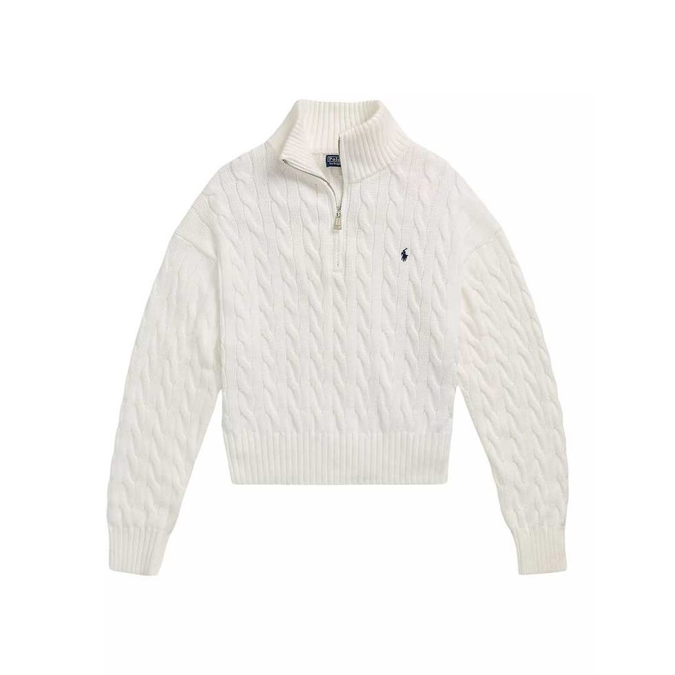 Pull en tricot torsadé 