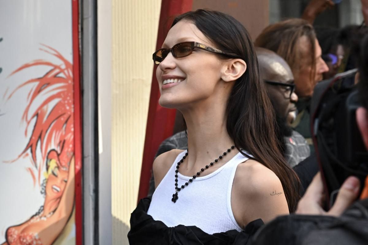 Bella Hadid, amante del bolso Brooklyn de Coach