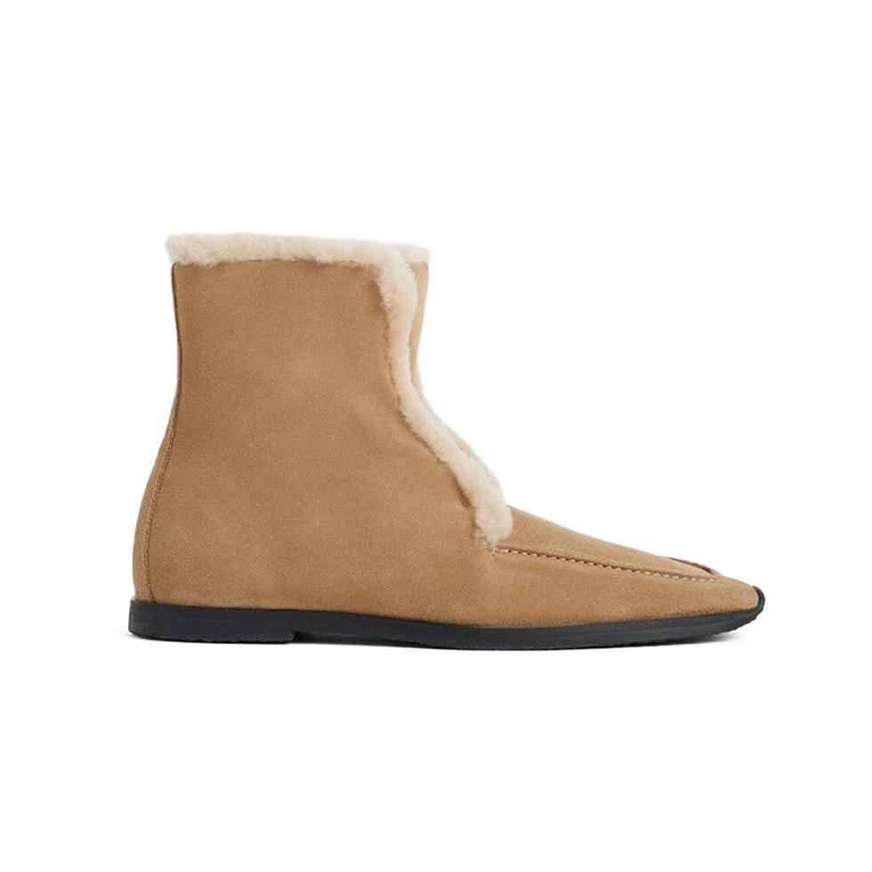 Bottes d'hiver à bord de shearling