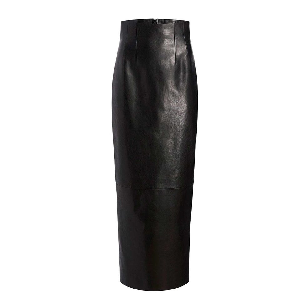 Jupe crayon en cuir Loxley