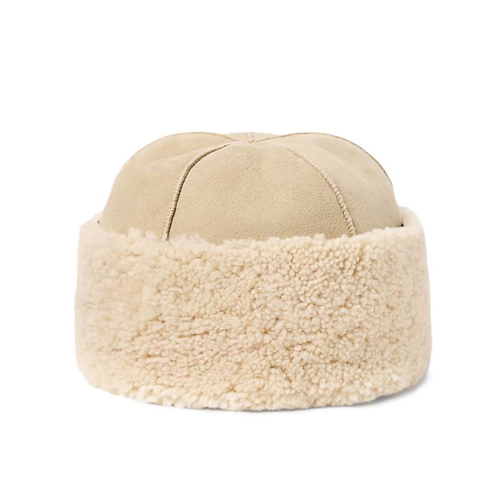 Chapeau de shearling