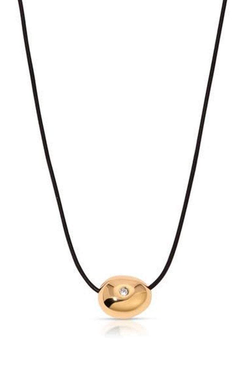 Collier de perles à galets 