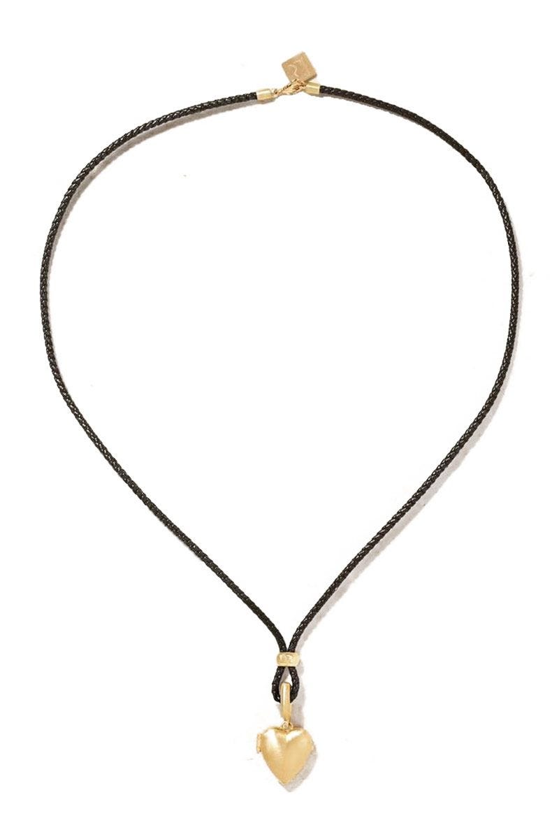 Collier de corde doré de 14 karat