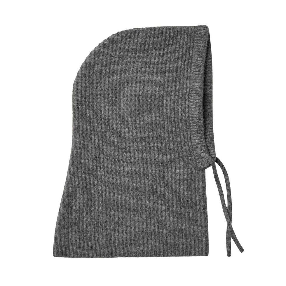 Cache-caisse côtelée en cachemire Cache-caisse côtelée en cachemire