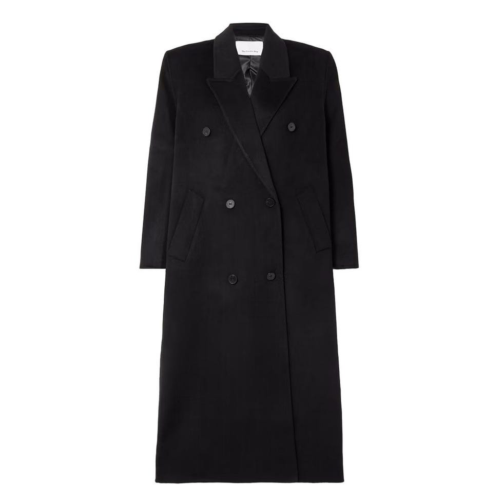 Manteau de mélange de laine à double poitrine Gaia