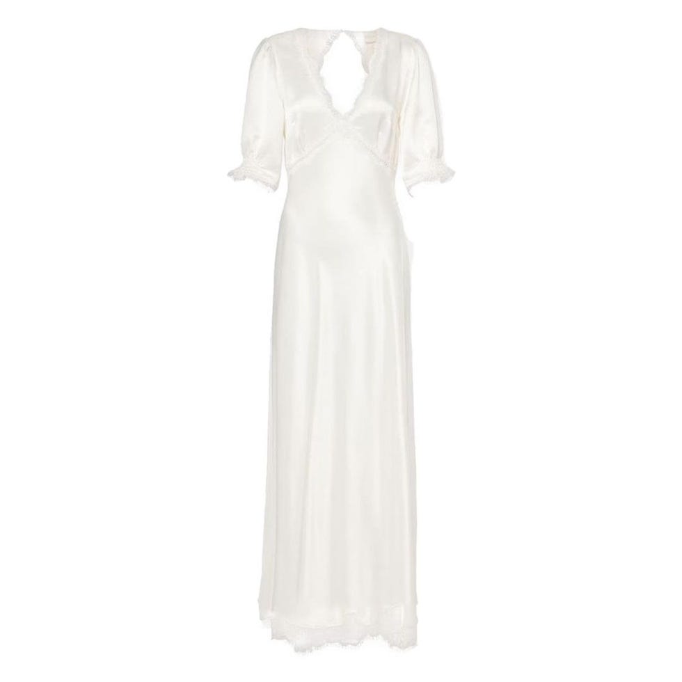 Robe en satin en dentelle Annabella en dentelle Robe en satin en dentelle Annabella en dentelle