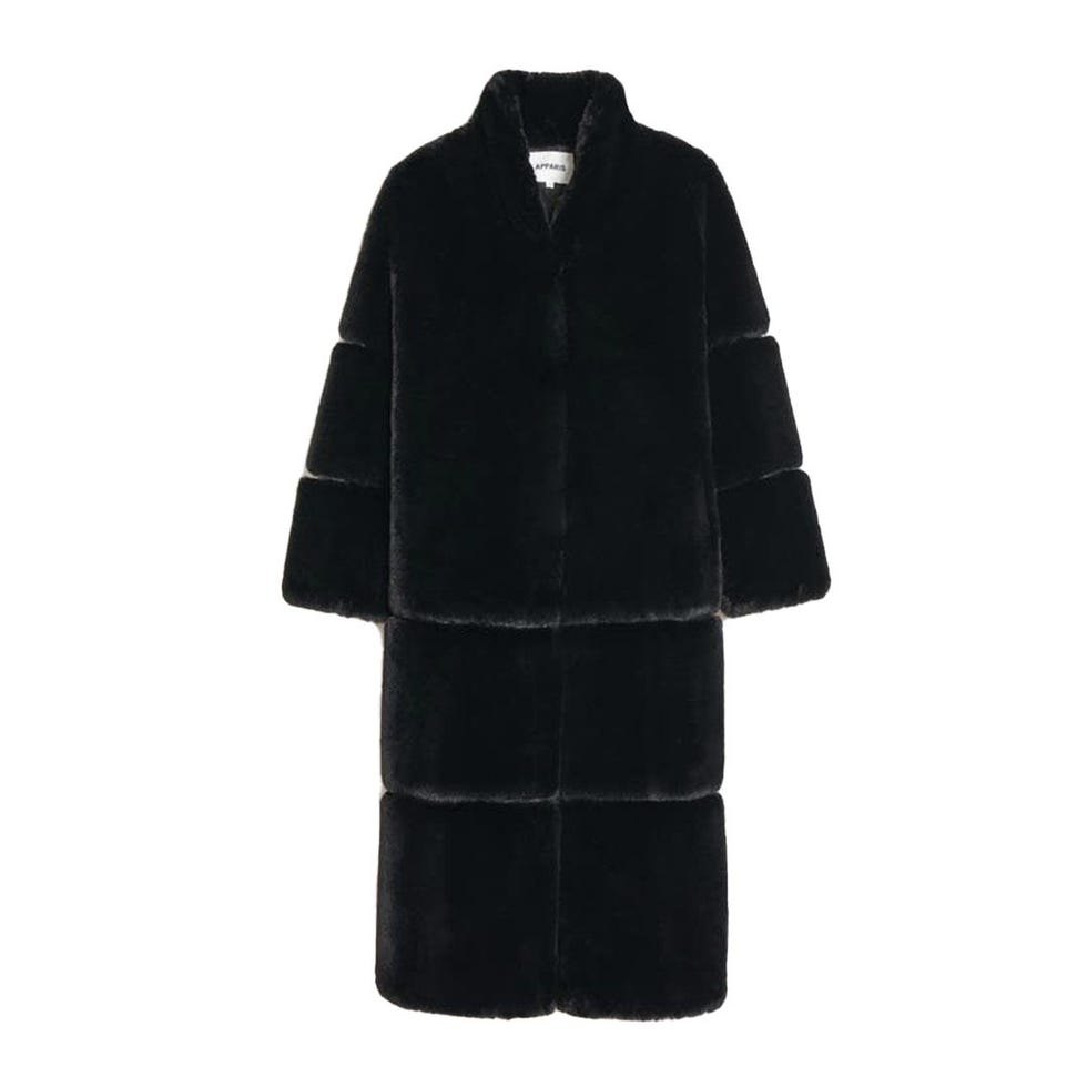 Manteau de faux-fur de Sylke Pluche Manteau de faux-fur de Sylke Pluche