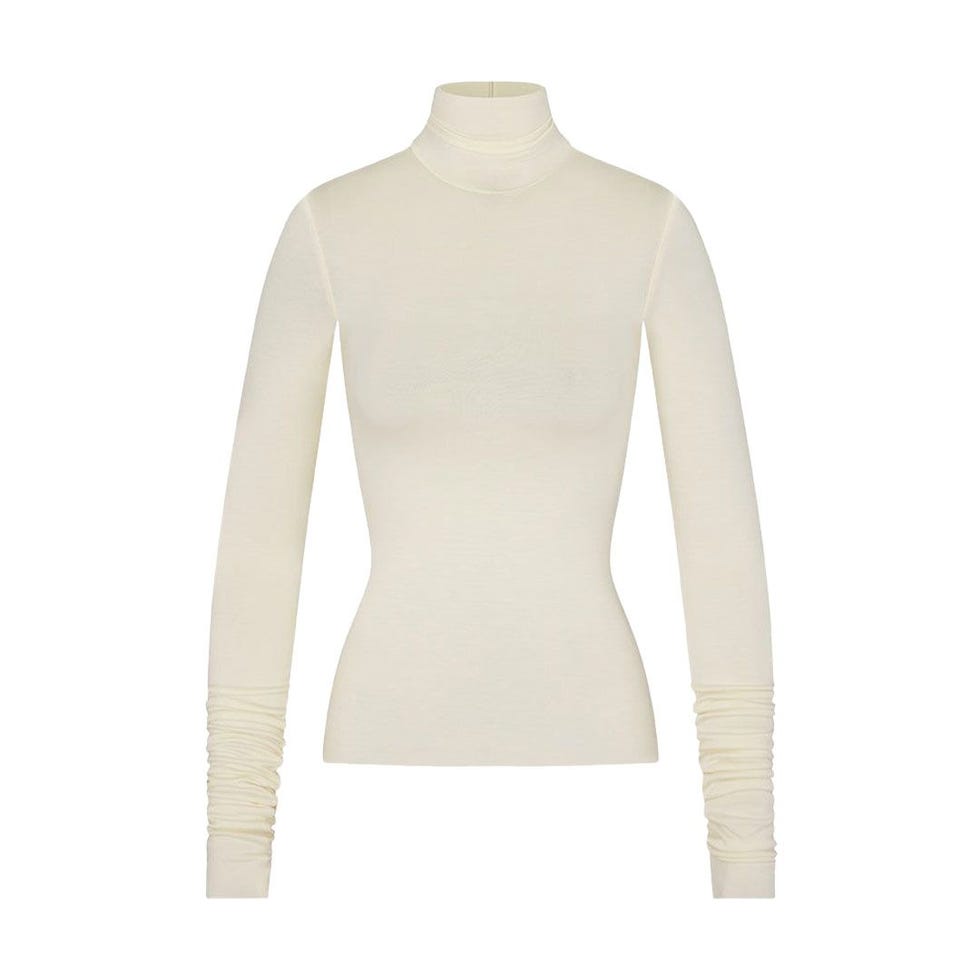 Haut à col roulé ajusté Haut à col roulé ajusté