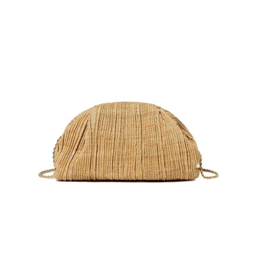 Bailey Natural Pleed Dome Clutch Bailey Natural Pleed Dome Clutch