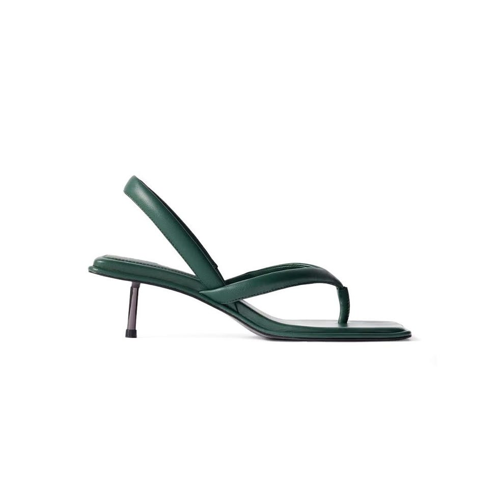 Sandales de fronde en cuir Sandales de fronde en cuir