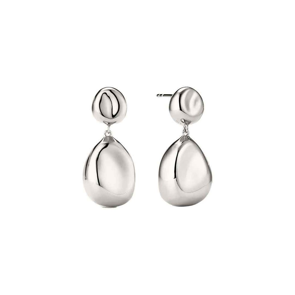 Boucles d'oreilles de galets biologiques Boucles d'oreilles de galets biologiques