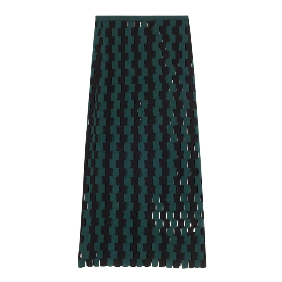 Jupe maxi de laine maxi marshall