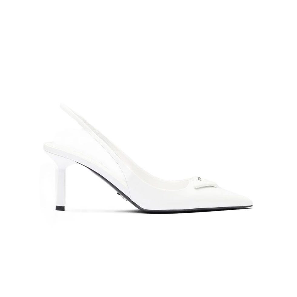 Pompes à fronde en cuir brossé