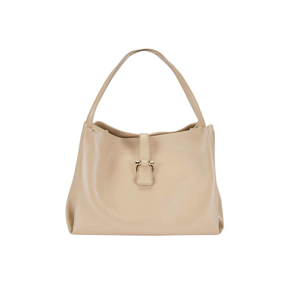 Fourre-tout en cuir de lys moyen Fourre-tout en cuir de lys moyen