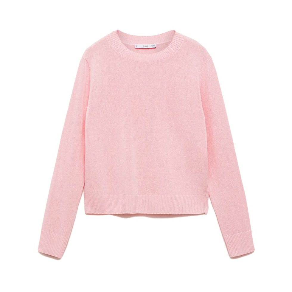 Pull en tricot à mélange en linge Pull en tricot à mélange en linge