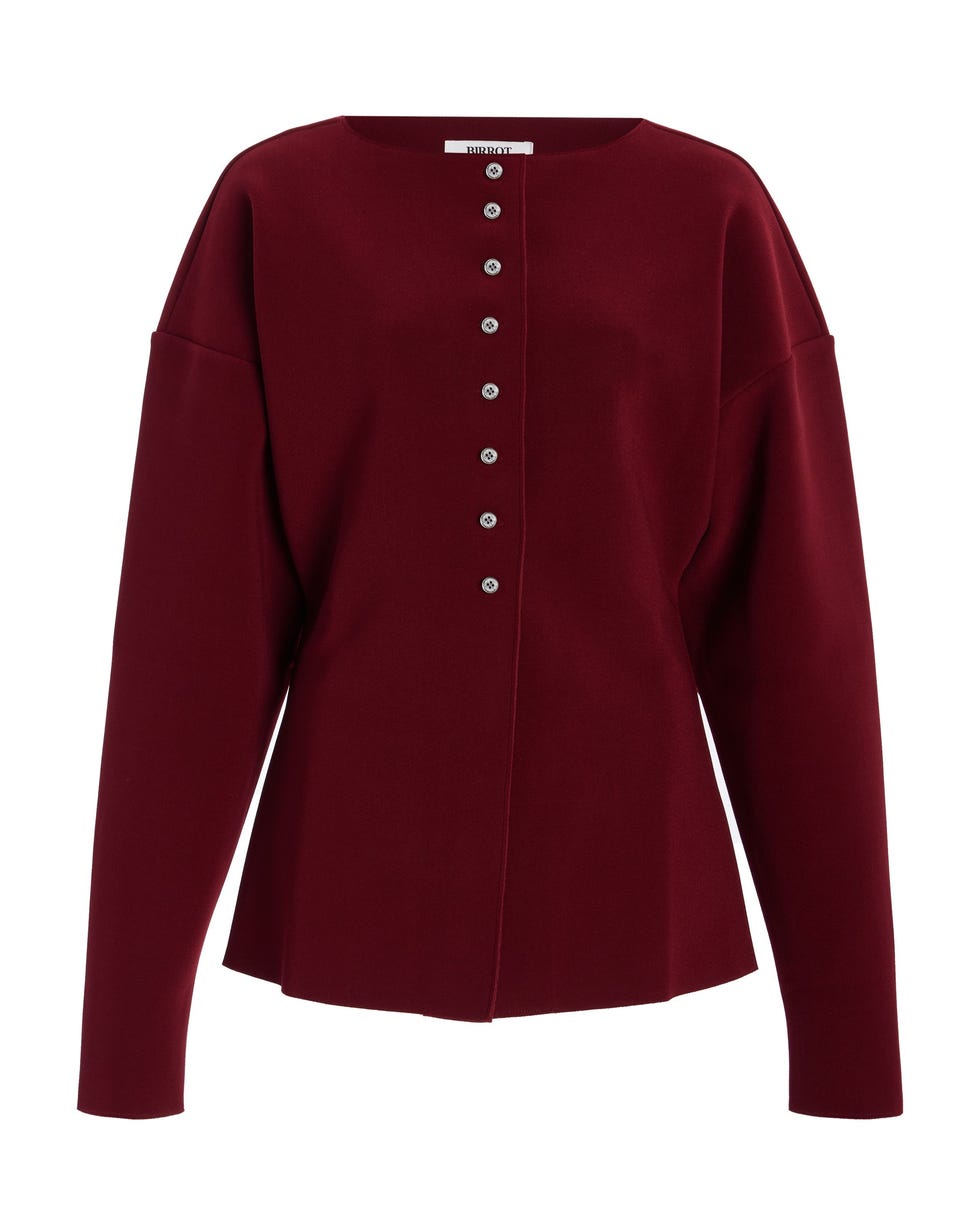 Cardigan en crêpe lié à la ligne Cardigan en crêpe lié à la ligne