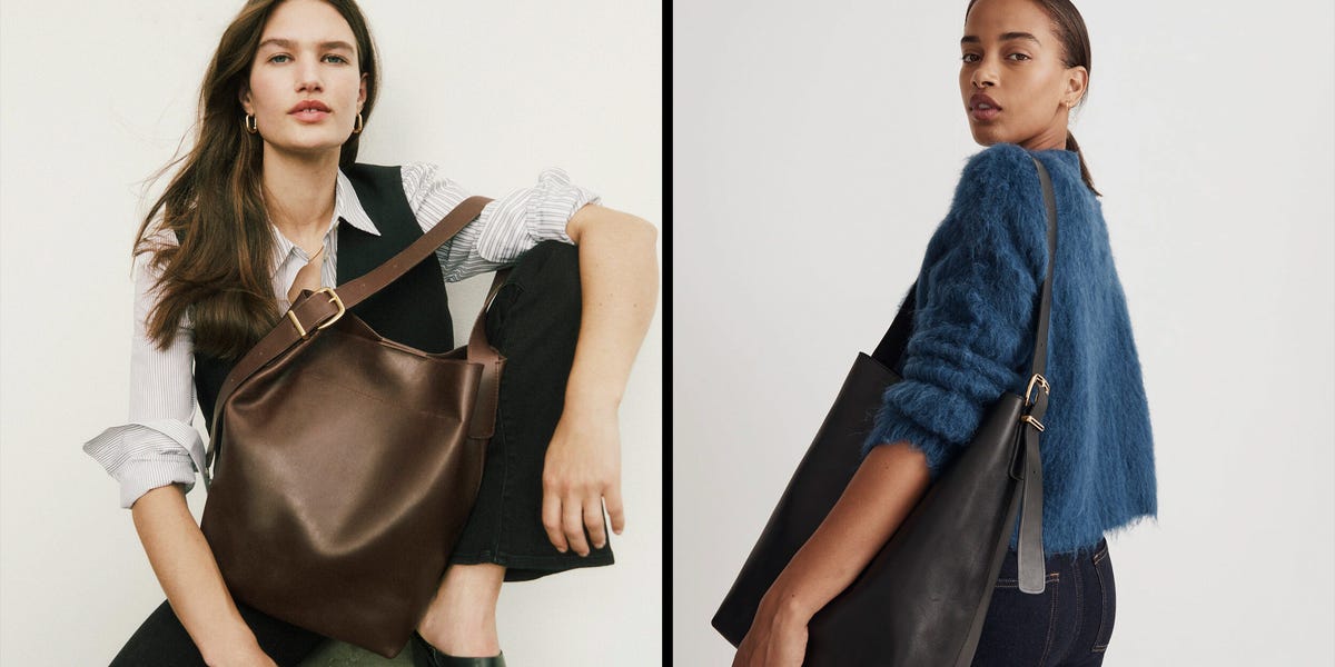 Le fourre-tout de Bucket Madewell Essentials-Avelwed est sur Amazon