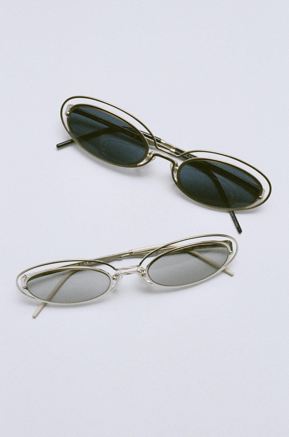 Lunettes de soleil ovales
