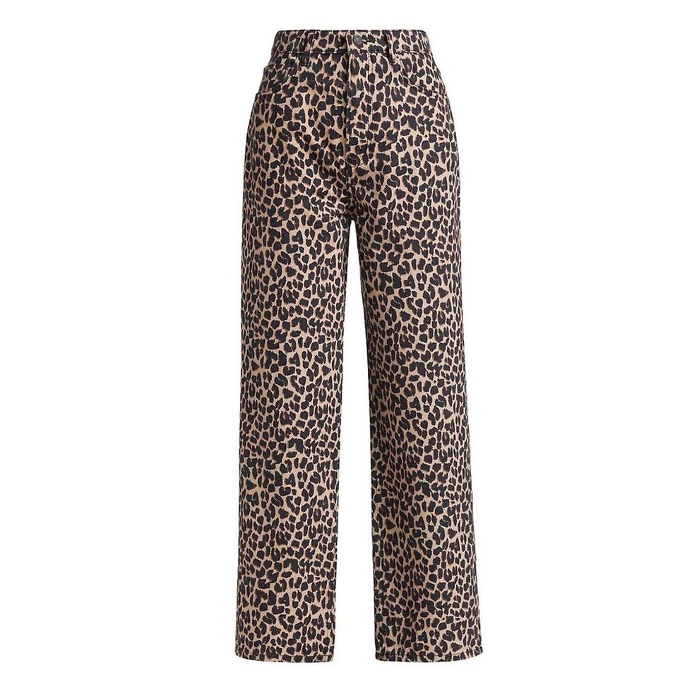 Pantalon de grande hauteur de Cary Leopard 