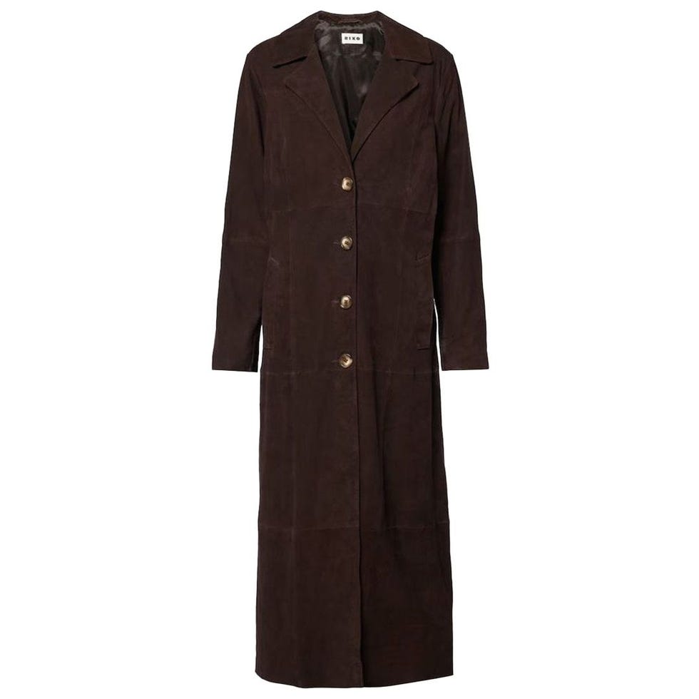 Manteau en daim astraea