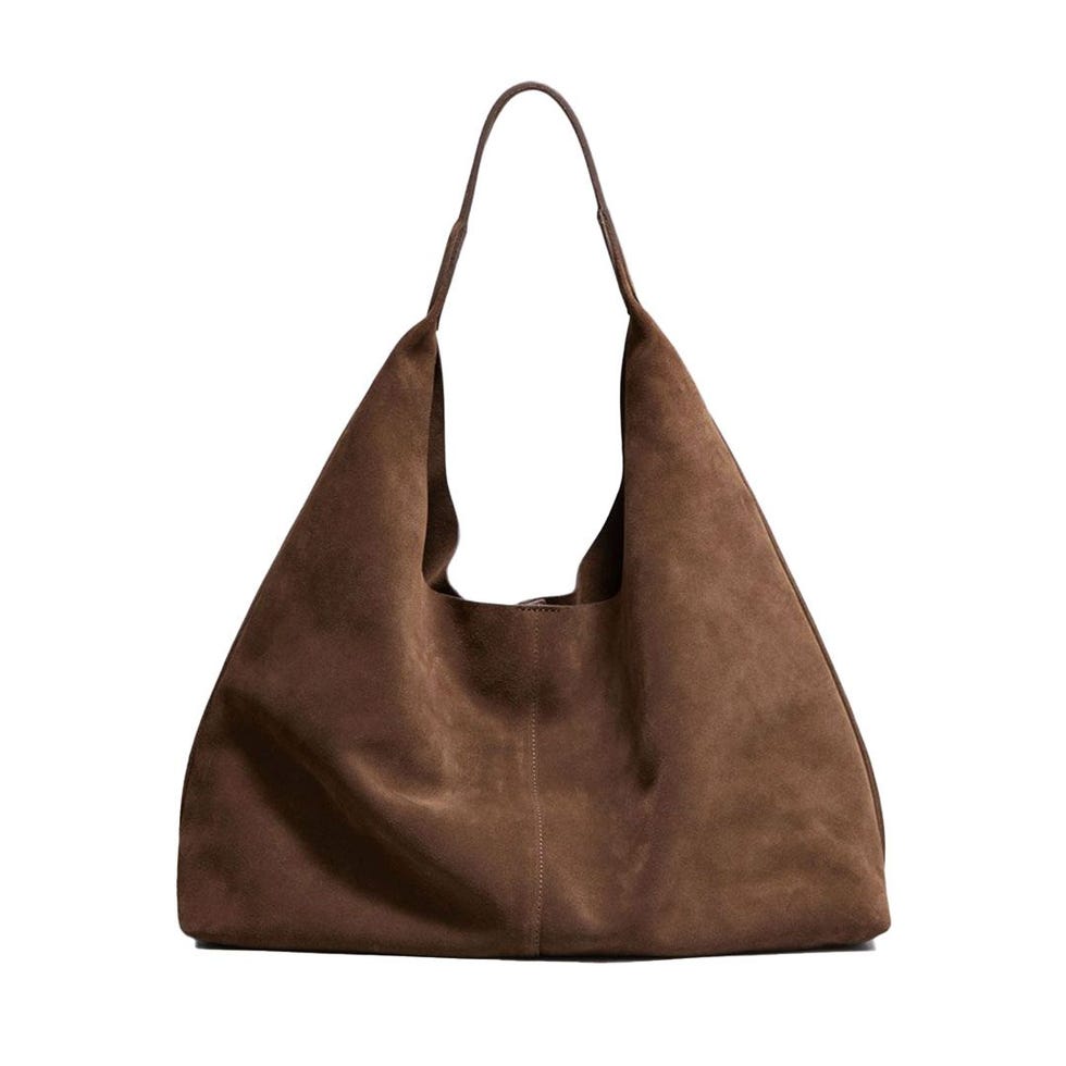 Grand sac fourre-tout en daim 