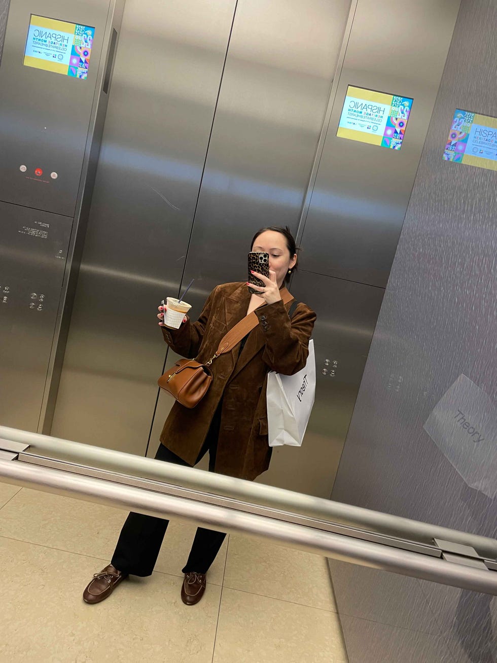 Julie Tong à Miu Miu Boat Shoes