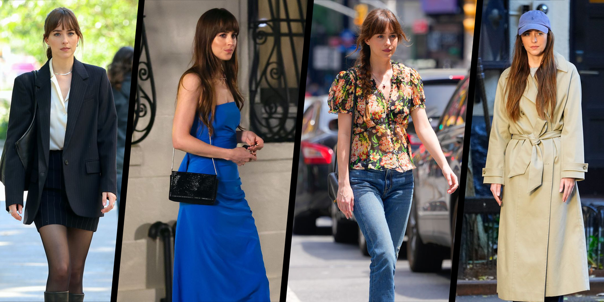 Comment acheter le style «matérialistes» de Dakota Johnson