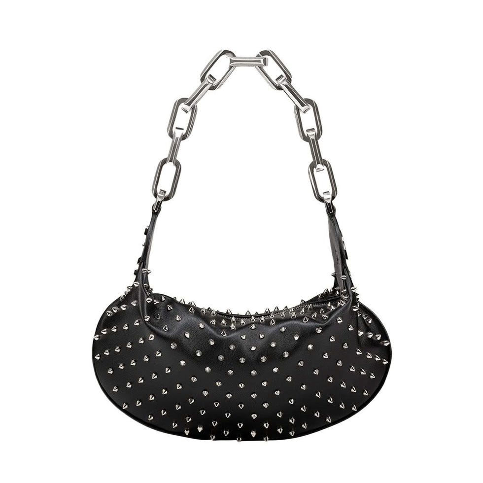 Le 54 Sac à bandoulière en cuir clouté Le 54 Sac à bandoulière en cuir clouté