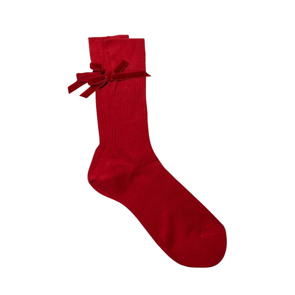 Chaussettes d'équipage ornées de l'arc côtelé