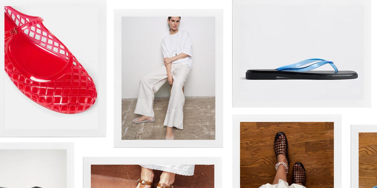 Comment styliser la tendance des chaussures de gelée de printemps 2025