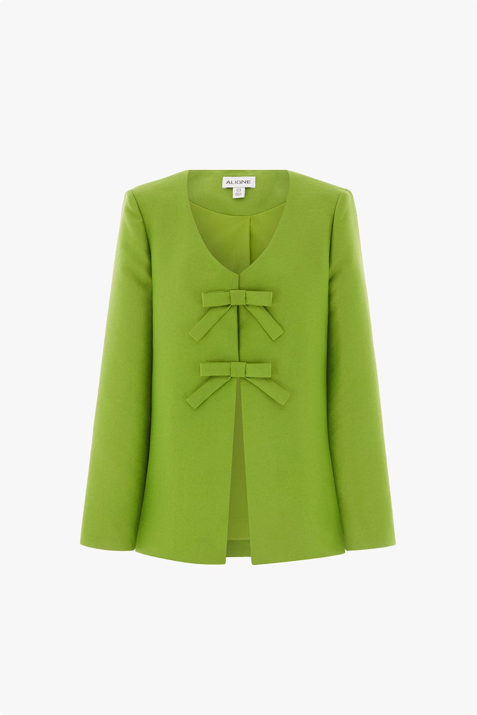 Beau Bow Satin Blazer