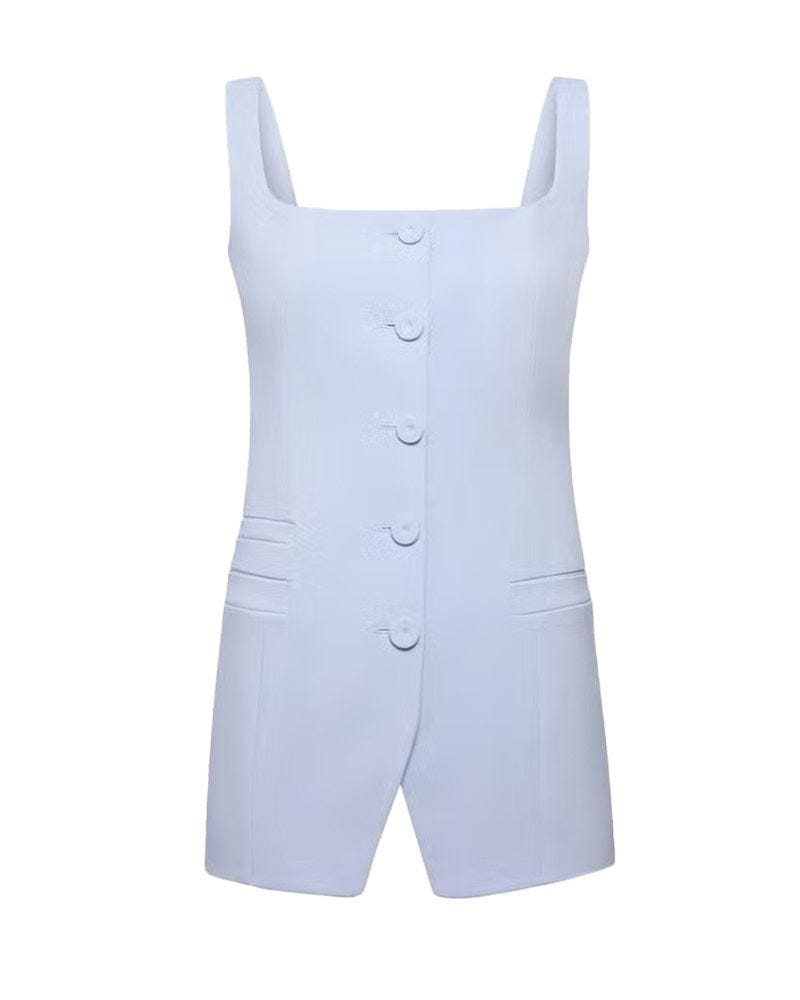 Couper carré en haut à bouton Couper carré en haut à bouton