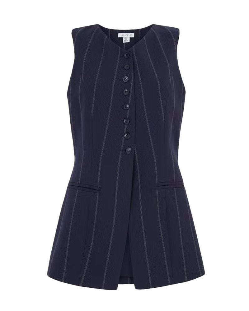 Gilet à fines rayures Quinn Gilet à fines rayures Quinn