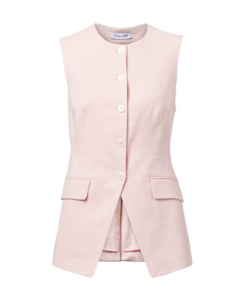 Gilet en coquille rose Gilet en coquille rose