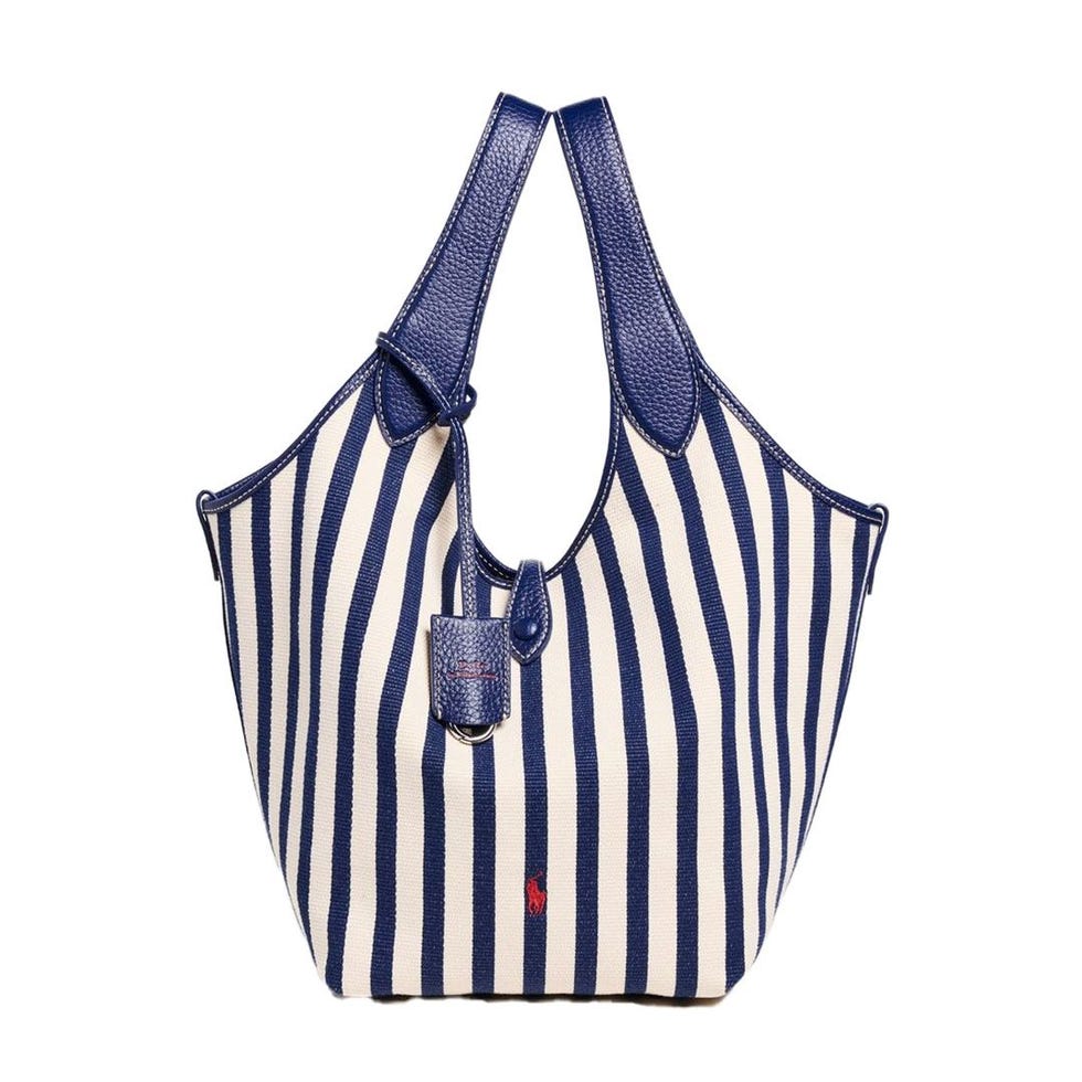 Polo Play Sac fourre-tout moyen à toile à rayures