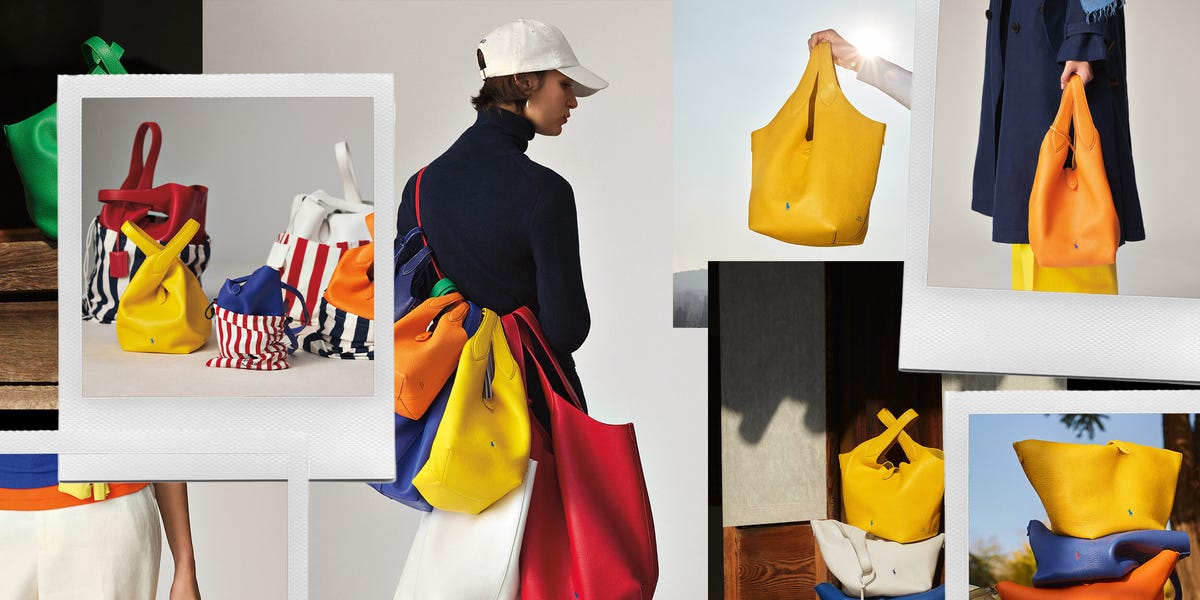 Les sacs de jeu de polo de Ralph Lauren sont parfaits pour le printemps
