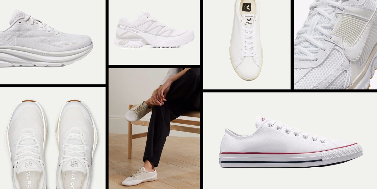 10 baskets blanches confortables qui vont avec tout 2025