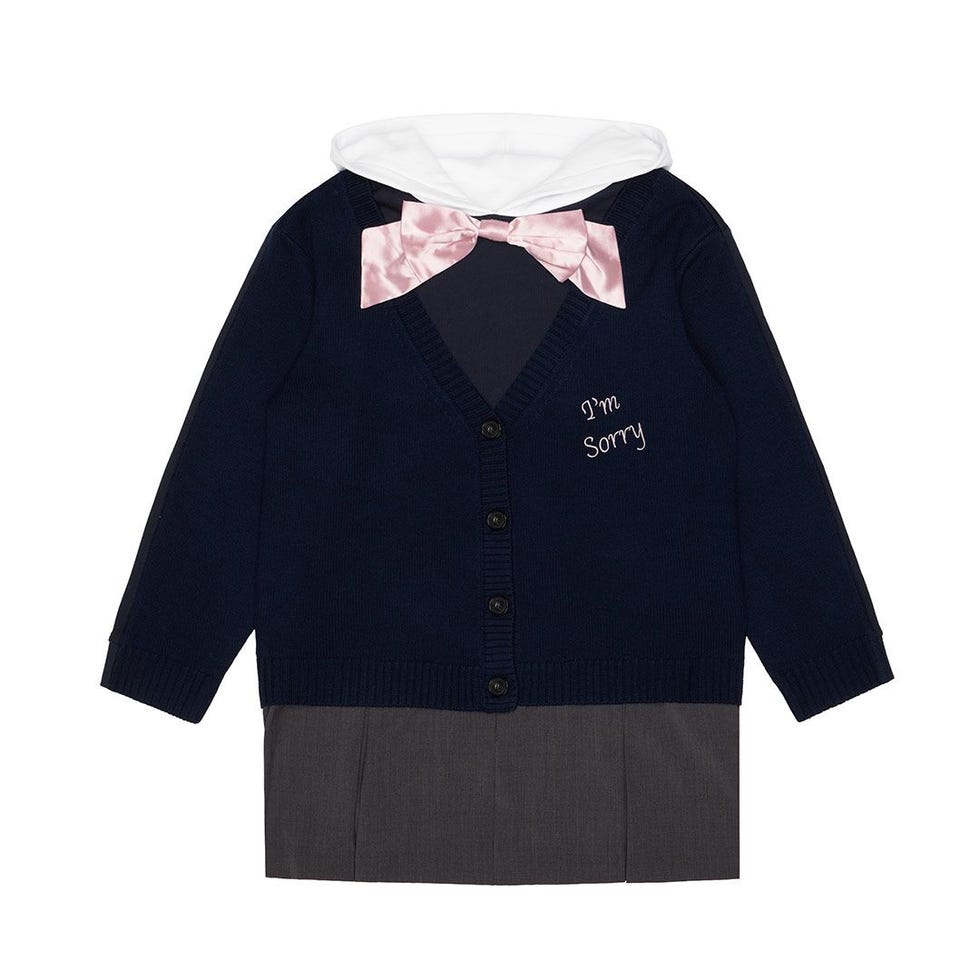 X Jennyfax Edition Cardigan Hoody Minidress X Jennyfax Edition Cardigan Hoody Minidress