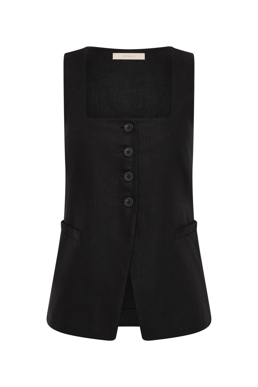 Jackie Vest Black Jackie Vest Black