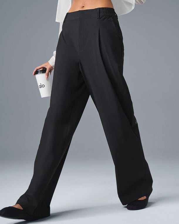 Pantalon de poursuite à taille haute