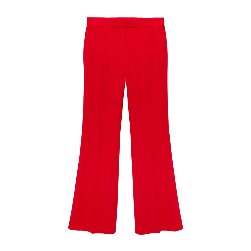 Pantalon à jambe large