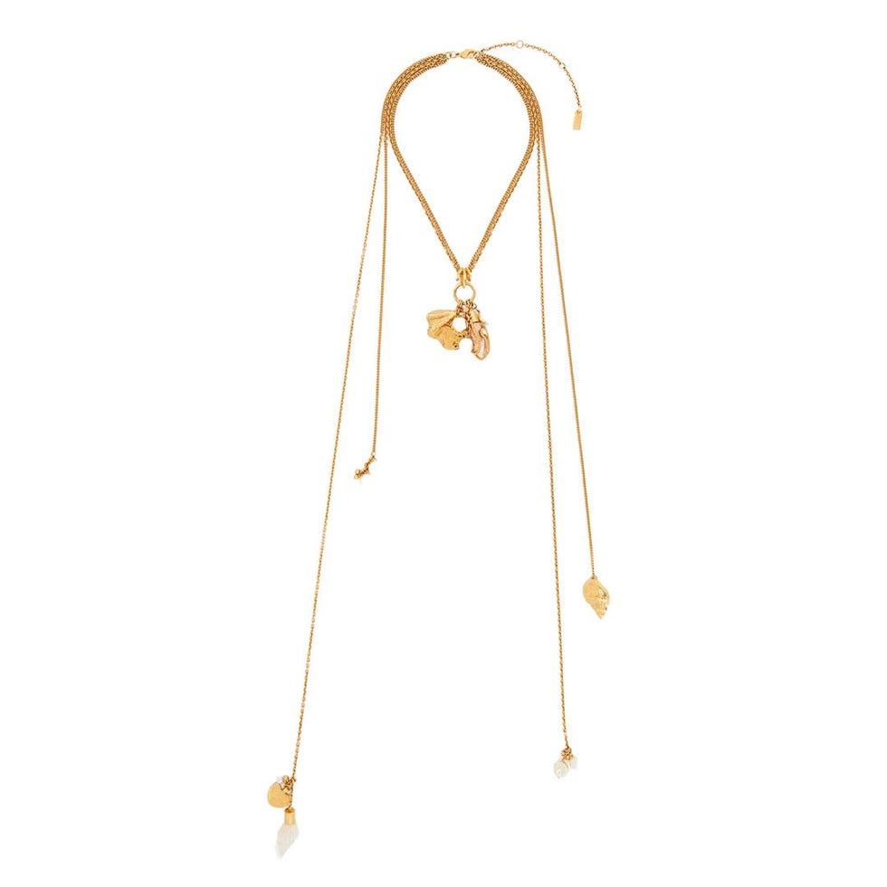 Collier écharpe des coquilles