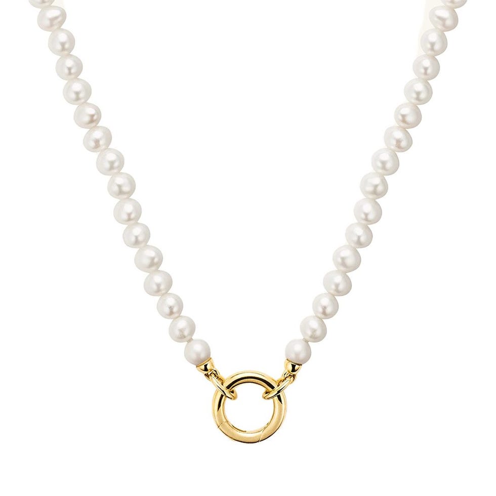 Collier à charme de perle