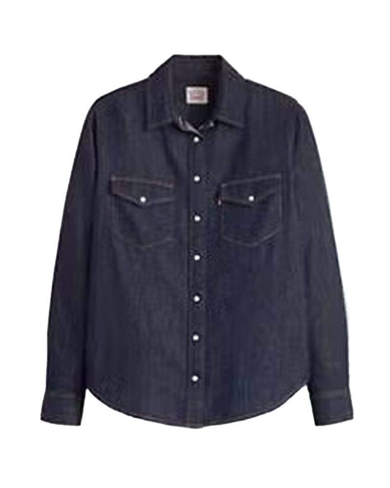 Chemise de denim occidentale emblématique