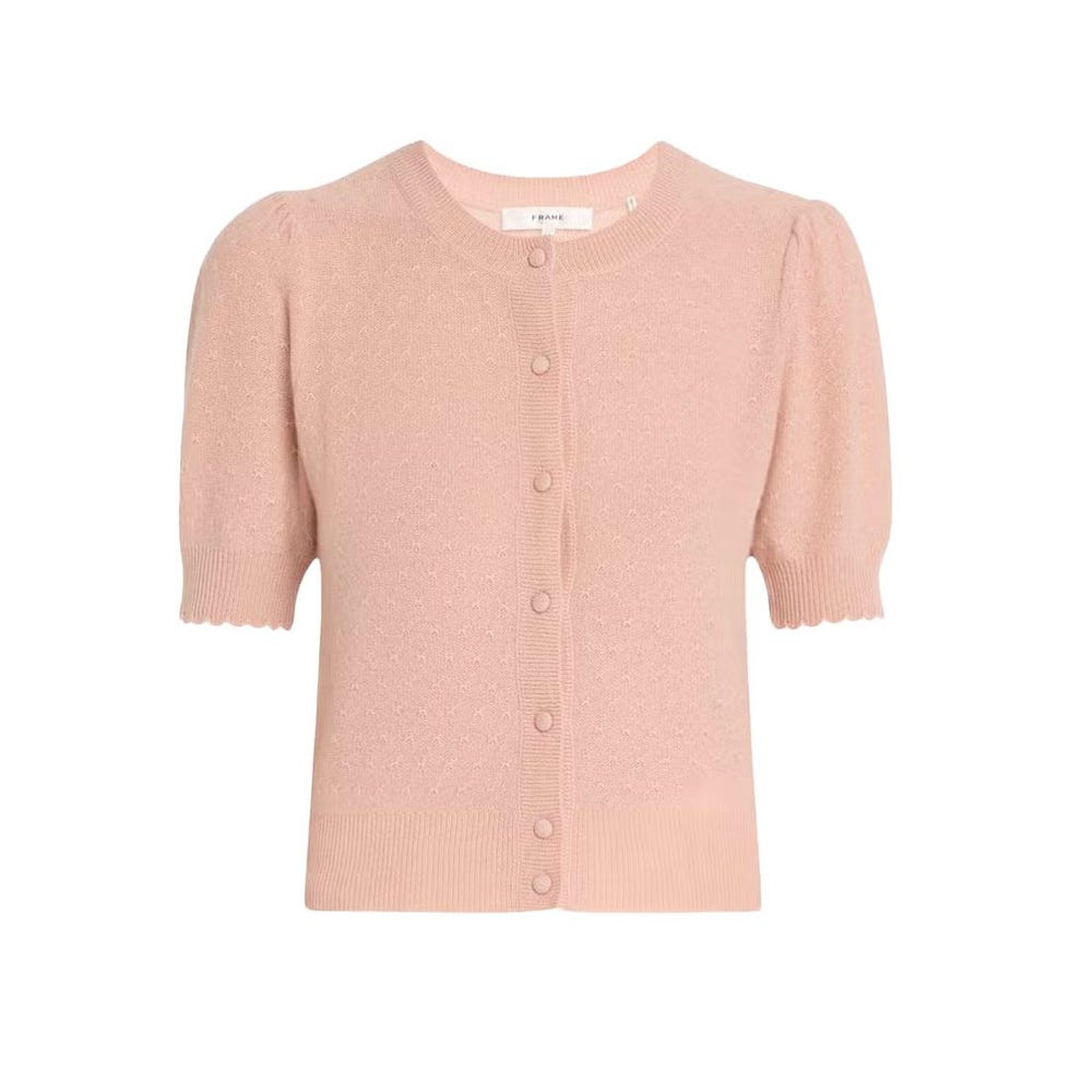 Cardigan de pointe en cachette