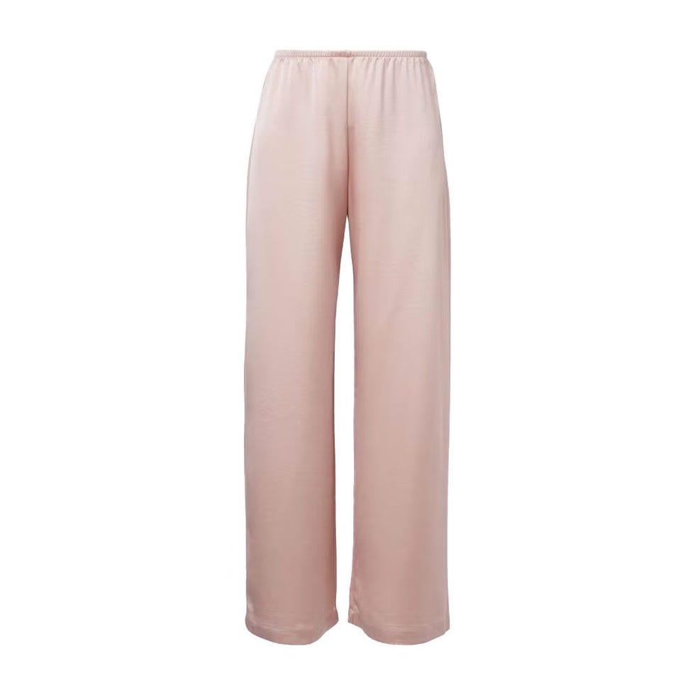 Pantalon en satin