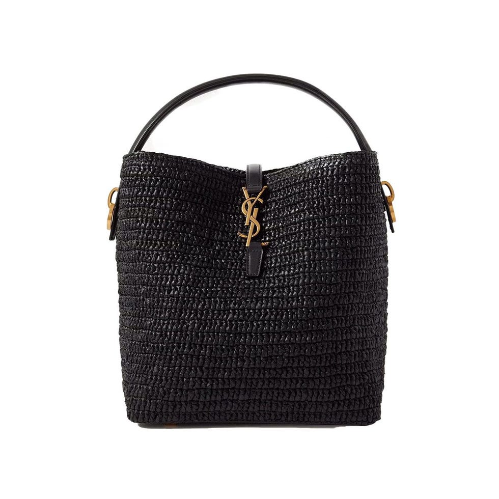 Sac de godet de Raffia le 37 Sac de godet de Raffia le 37